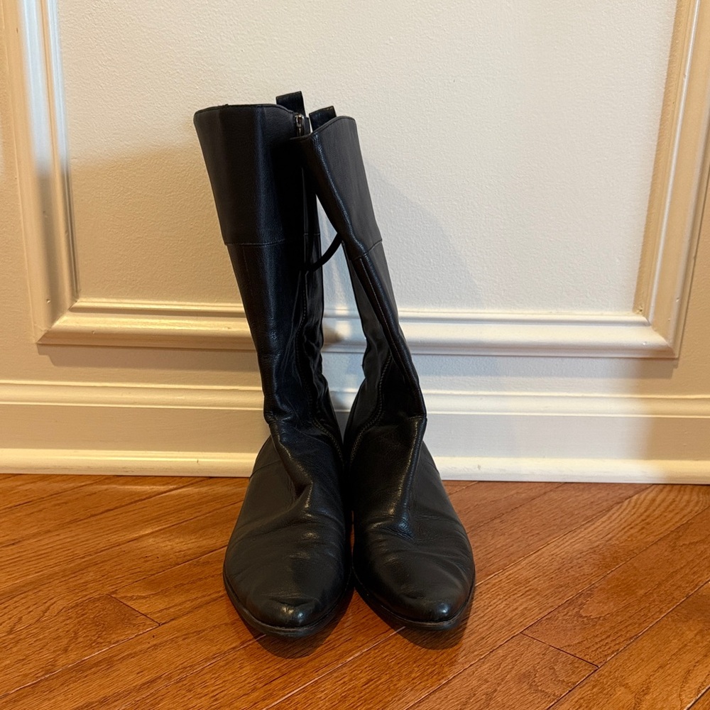 Calvin Klein leather boots